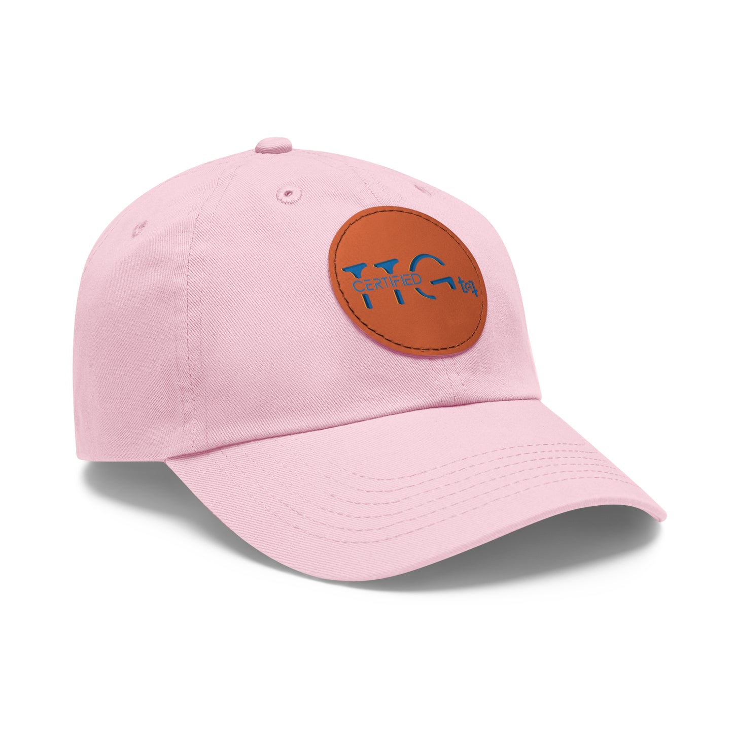 TTG Certified - Hat with Leather Patch (Round)