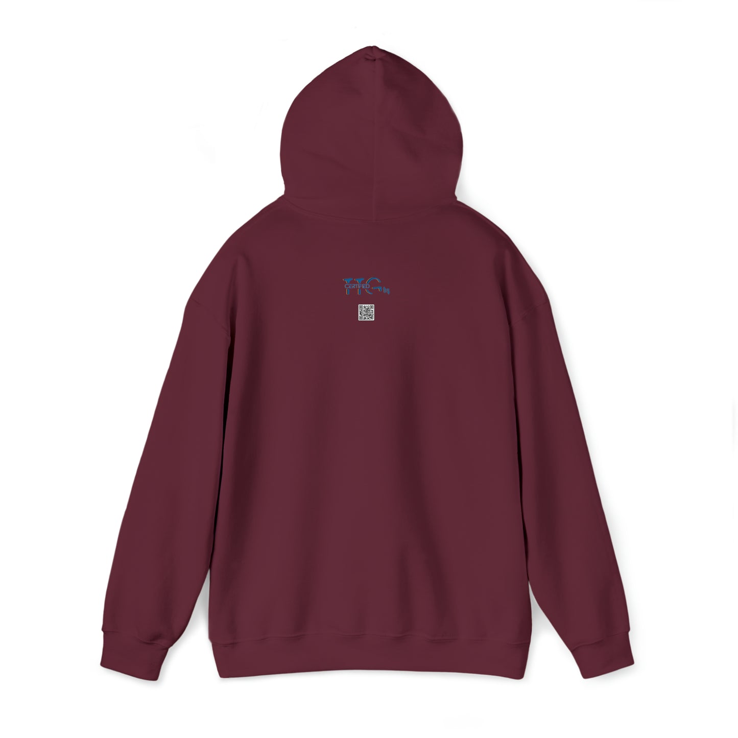 Brick University (Black Design) - Unisex Heavy Blend™ Hooded Sweatshirt