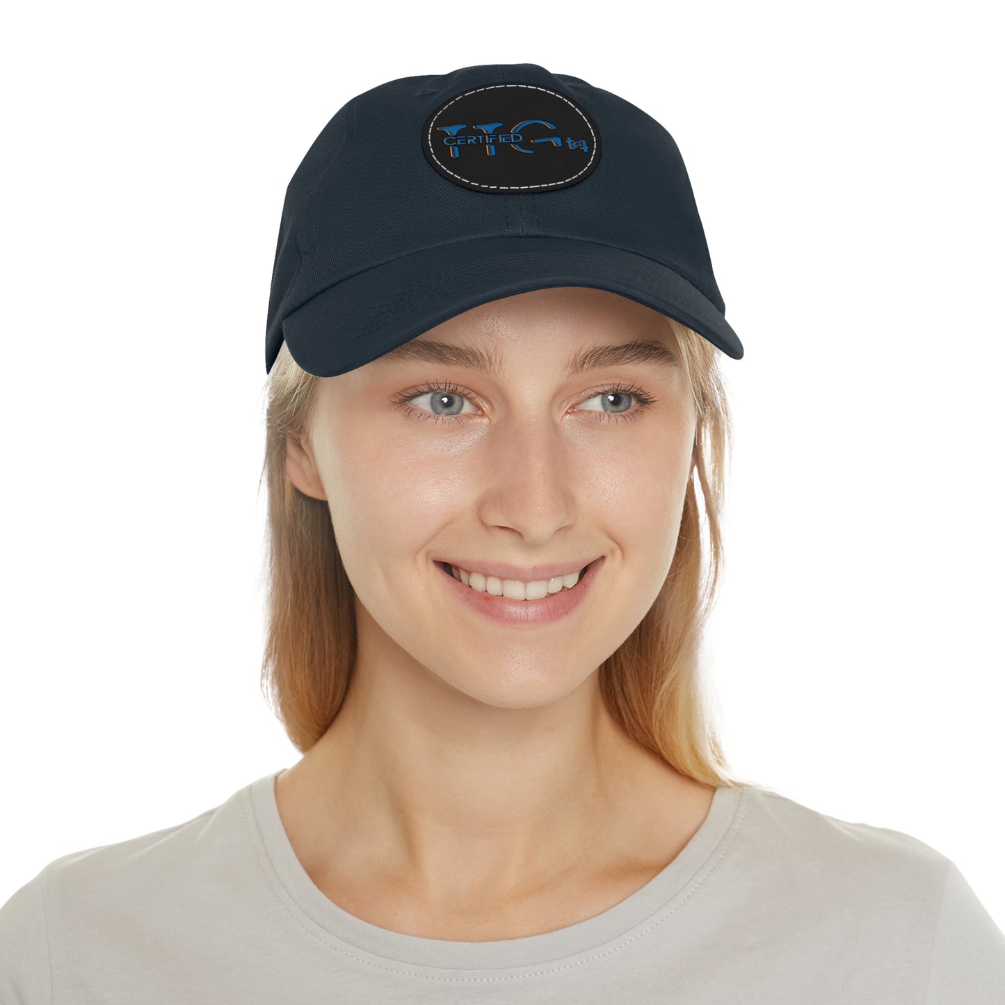 TTG Certified - Hat with Leather Patch (Round)