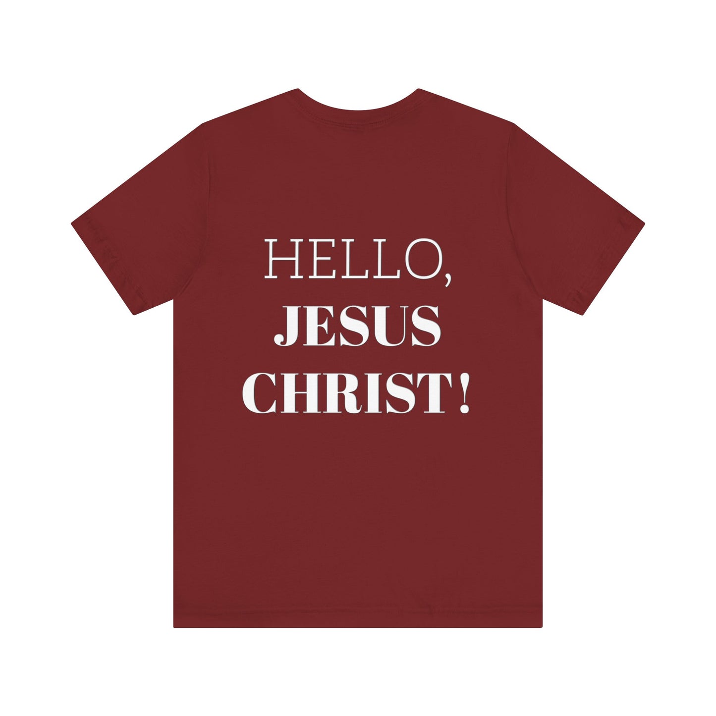 Jesus Christ - Unisex Jersey Short Sleeve Tee