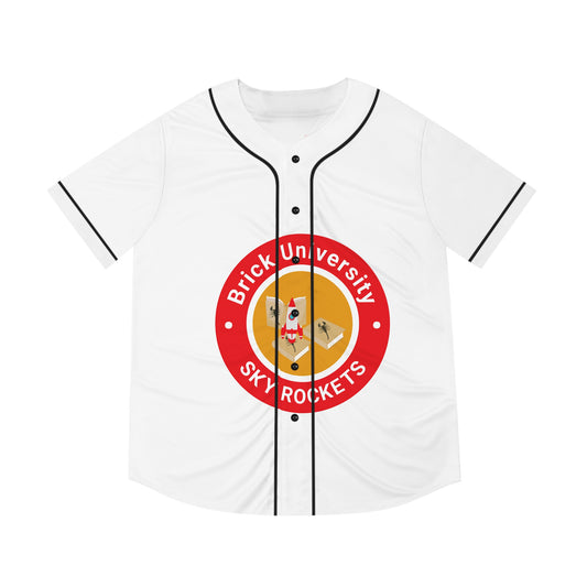 Brick University Logo - Baseball Jersey