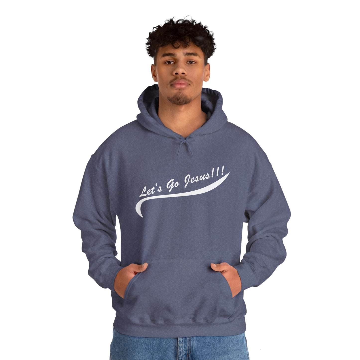 Let's Go Jesus - Unisex Heavy Blend™ Hooded Sweatshirt