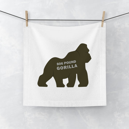806 Pound Gorilla - Face Towel