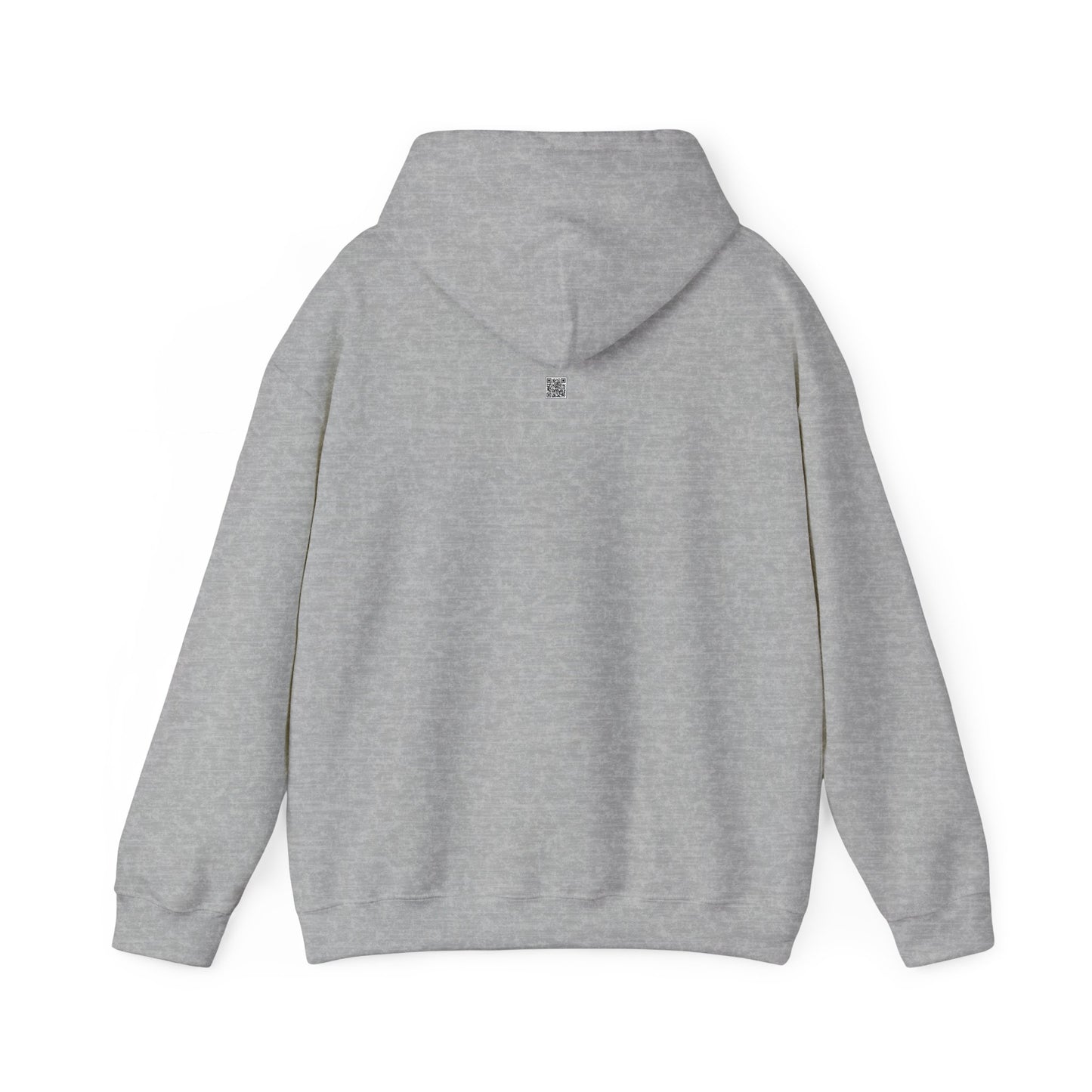 Brick University (Black Design Behind Bars) - Unisex Heavy Blend™ Hooded Sweatshirt