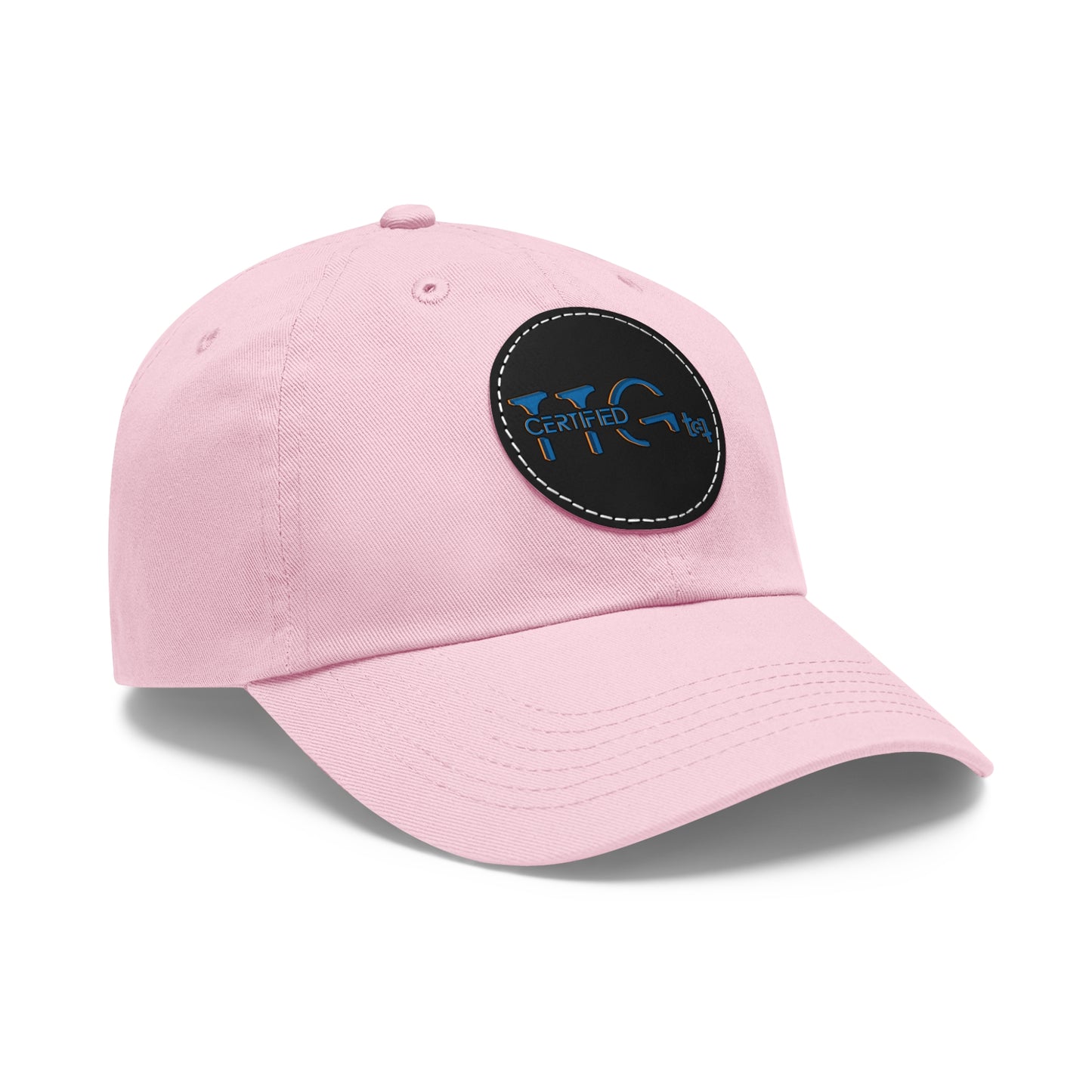 TTG Certified - Hat with Leather Patch (Round)