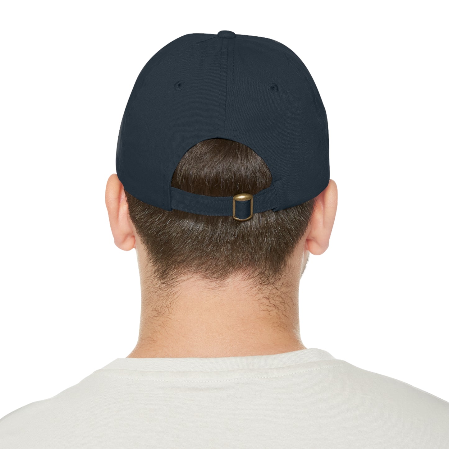 Brick University - Hat with Leather Patch (Round)