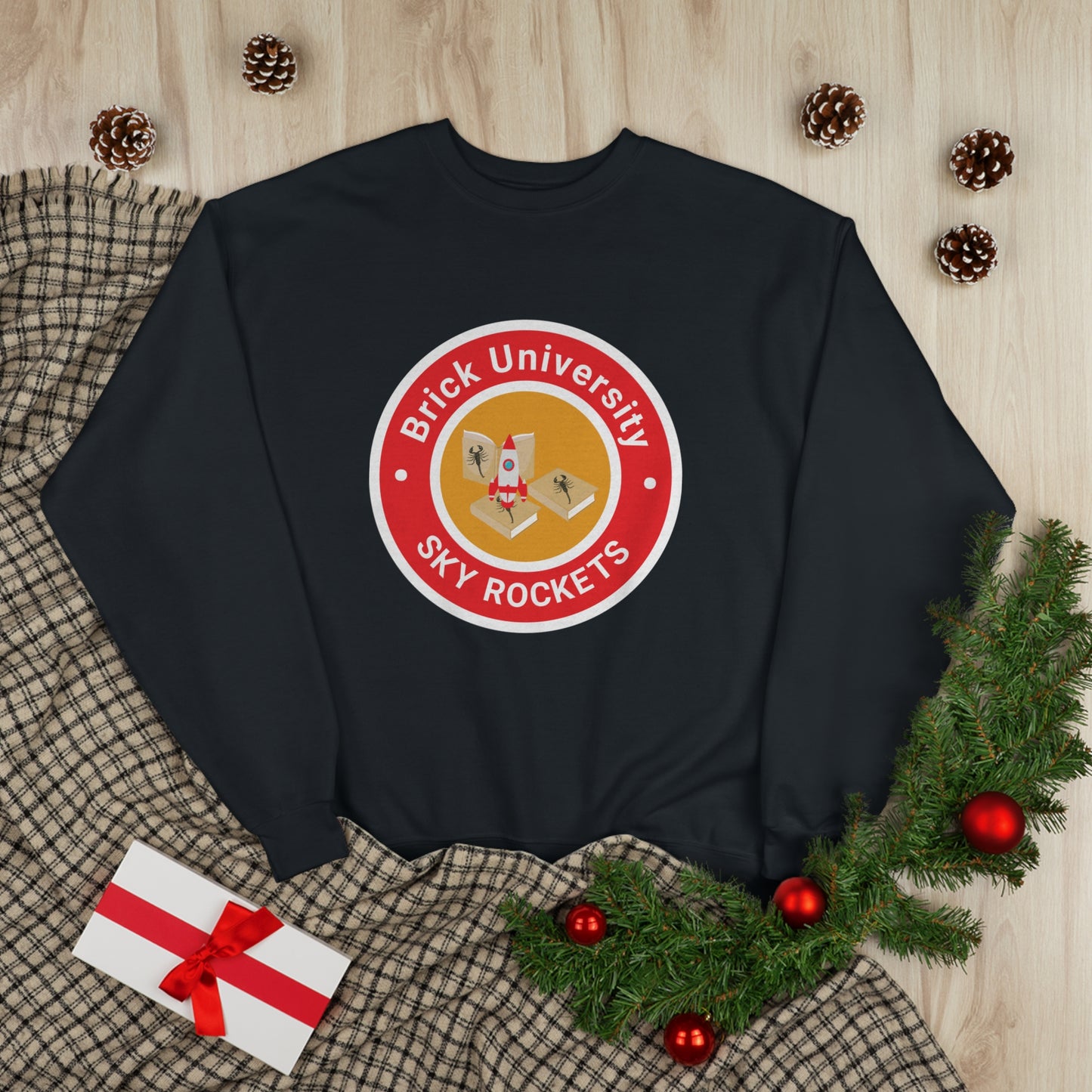 Brick University - Unisex EcoSmart® Crewneck Sweatshirt
