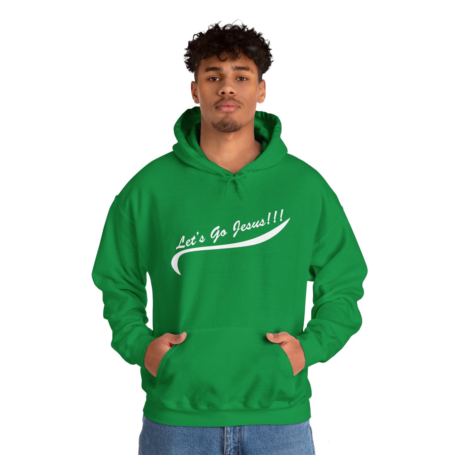 Let's Go Jesus - Unisex Heavy Blend™ Hooded Sweatshirt