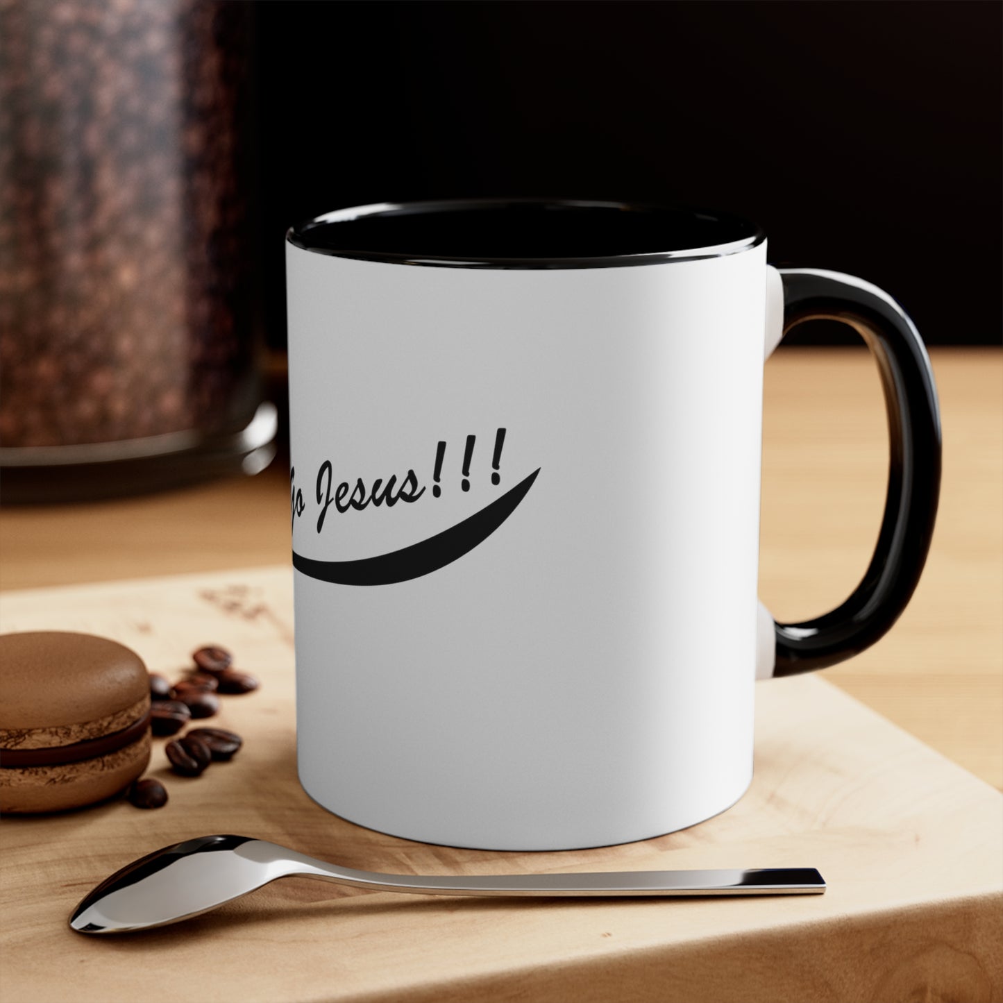 Let's Go Jesus - Accent Coffee Mug, 11oz