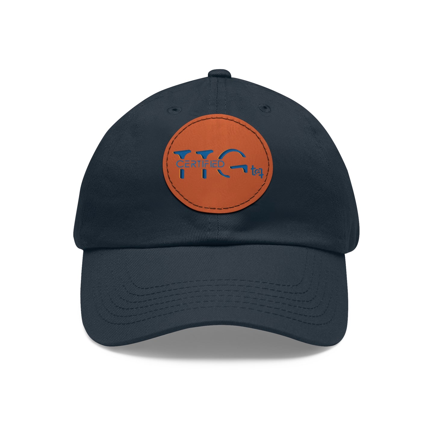 TTG Certified - Hat with Leather Patch (Round)