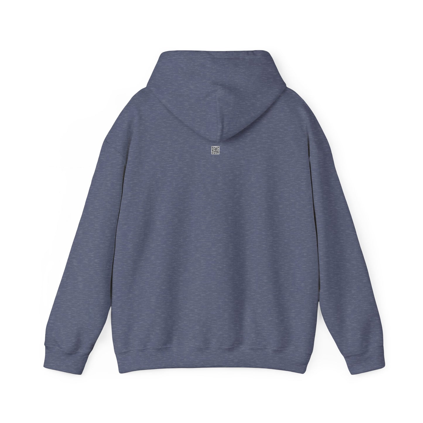 Brick University (Black Design Behind Bars) - Unisex Heavy Blend™ Hooded Sweatshirt