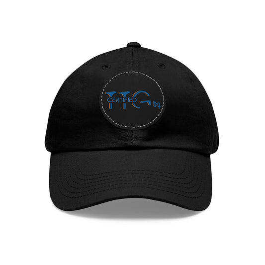 TTG Certified - Hat with Leather Patch (Round)