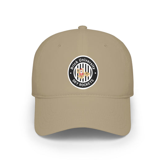 Brick University (Black-Outside) Baseball Cap