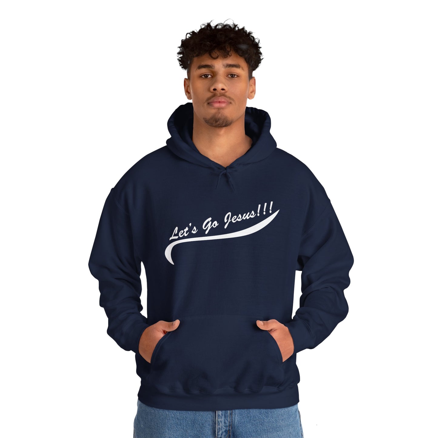 Let's Go Jesus - Unisex Heavy Blend™ Hooded Sweatshirt