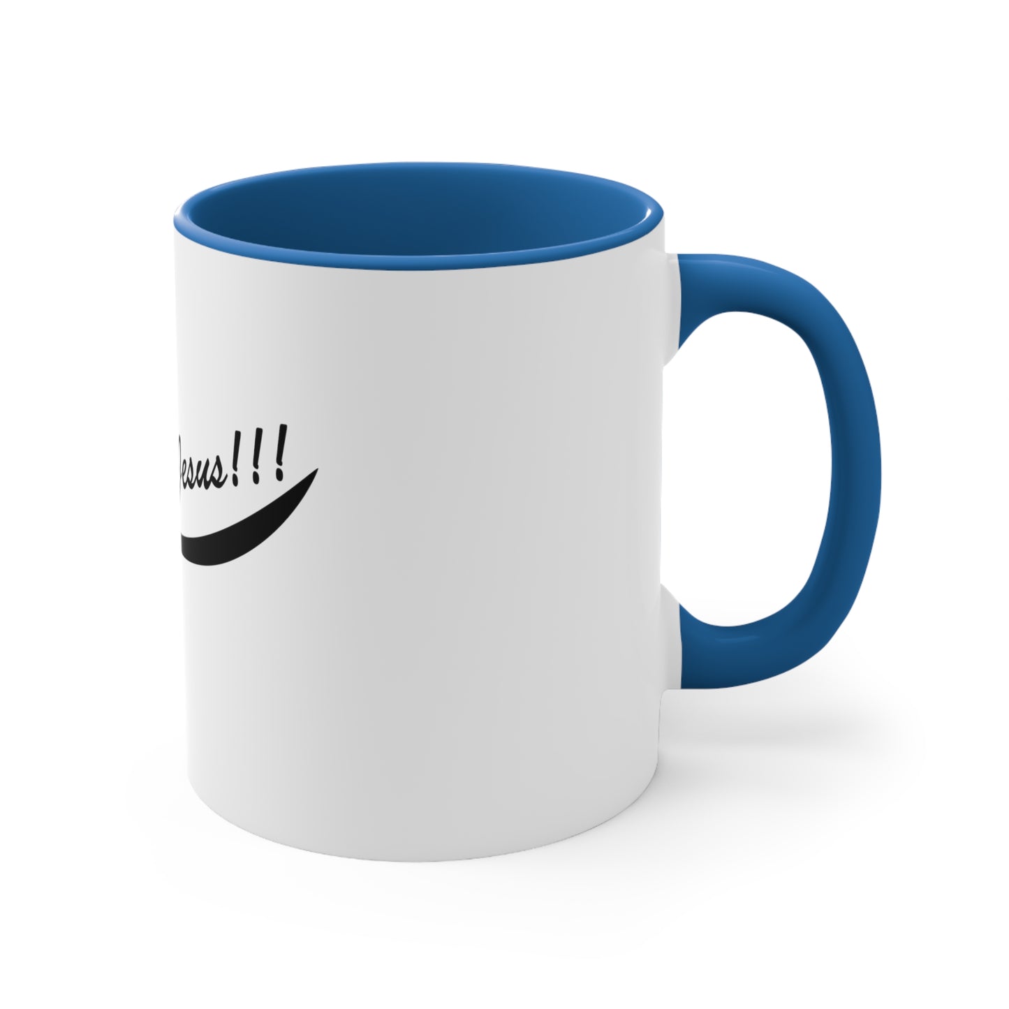 Let's Go Jesus - Accent Coffee Mug, 11oz