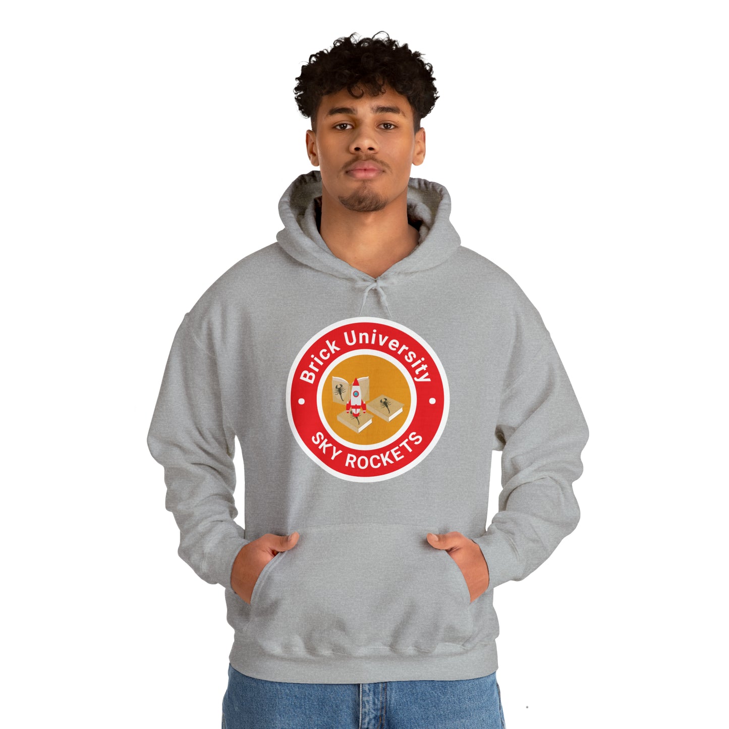 Brick University - Unisex Heavy Blend™ Hooded Sweatshirt