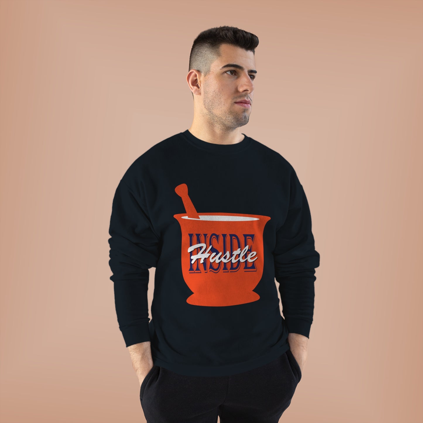 Inside Hustle - Unisex EcoSmart® Crewneck Sweatshirt