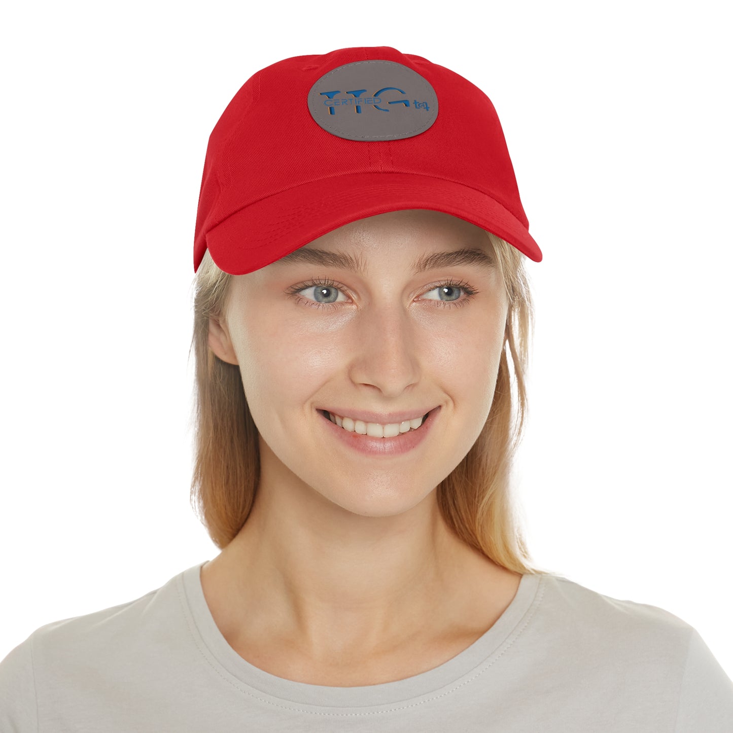 TTG Certified - Hat with Leather Patch (Round)