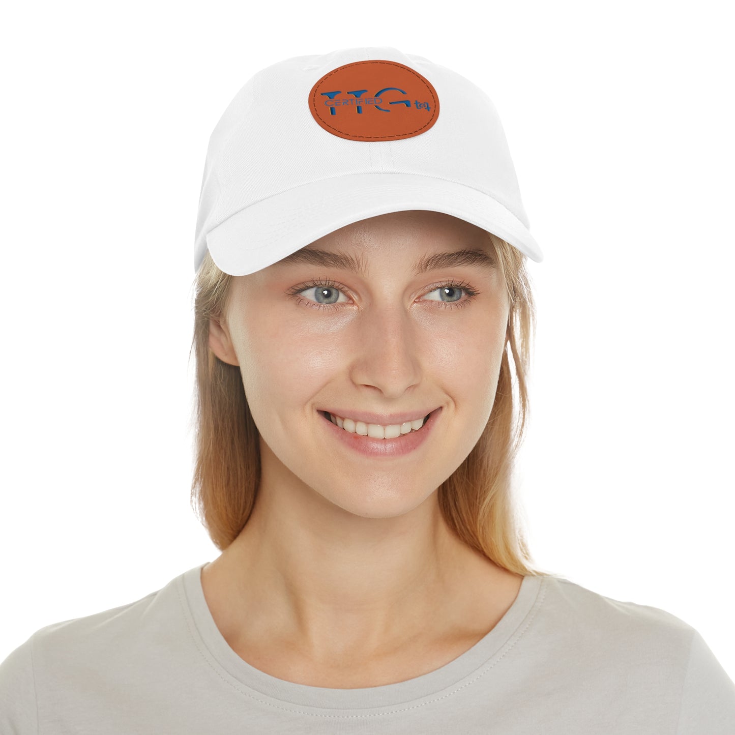 TTG Certified - Hat with Leather Patch (Round)