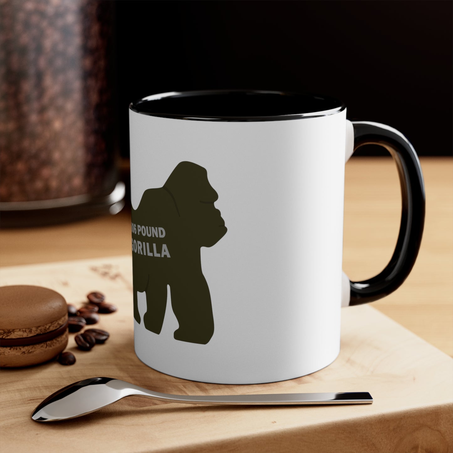 806 Pound Gorilla - Accent Coffee Mug, 11oz