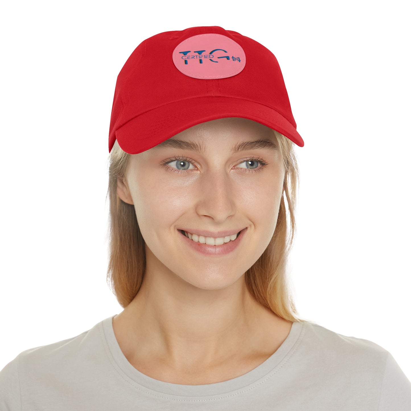 TTG Certified - Hat with Leather Patch (Round)