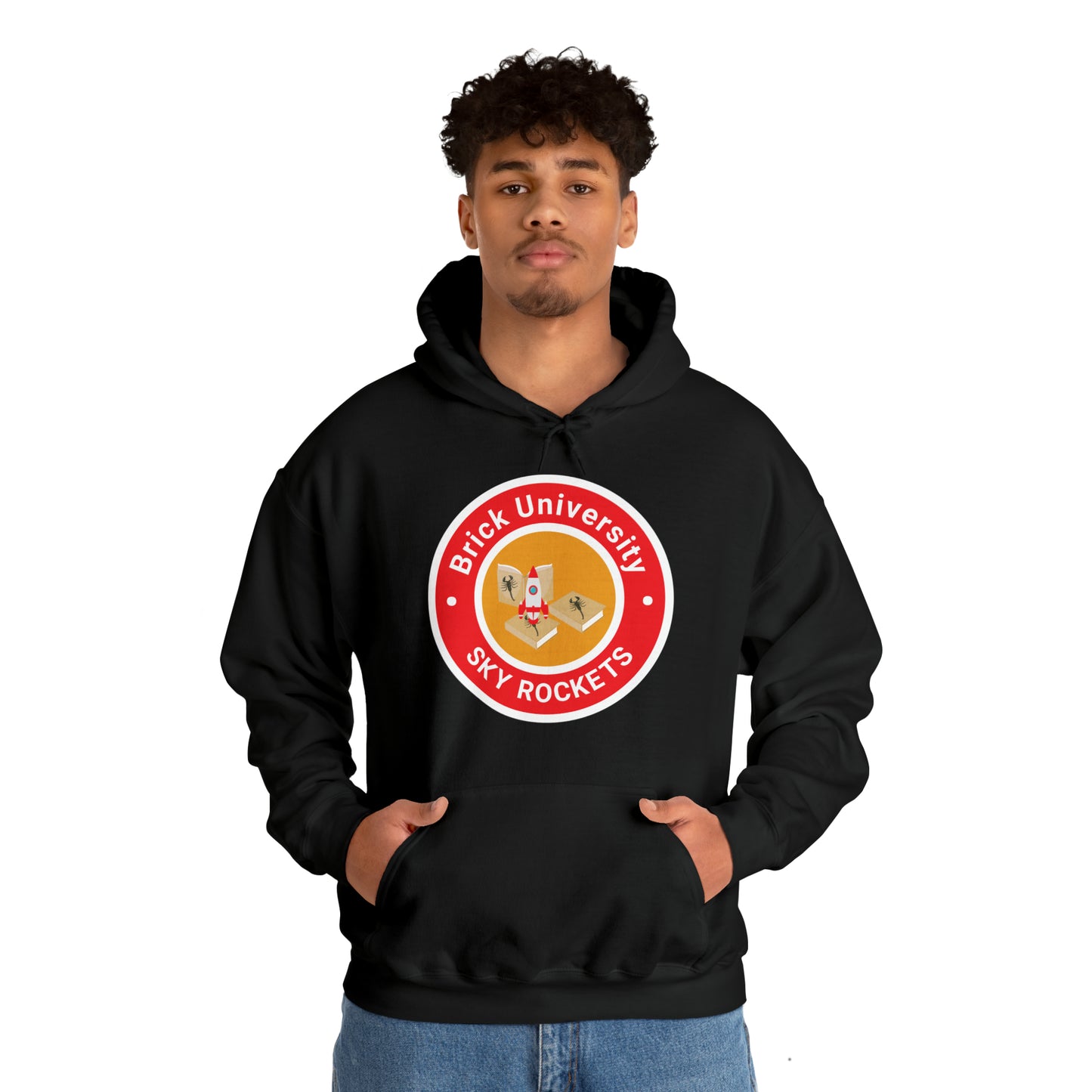 Brick University - Unisex Heavy Blend™ Hooded Sweatshirt