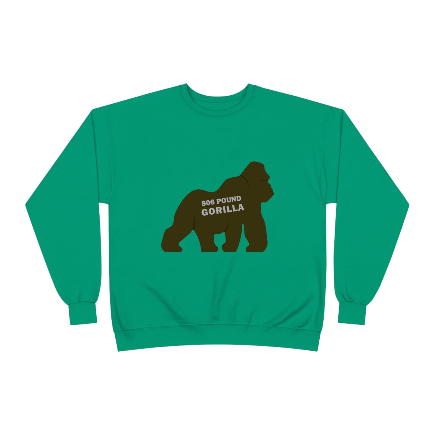 806 Pound Gorilla - Unisex EcoSmart® Crewneck Sweatshirt