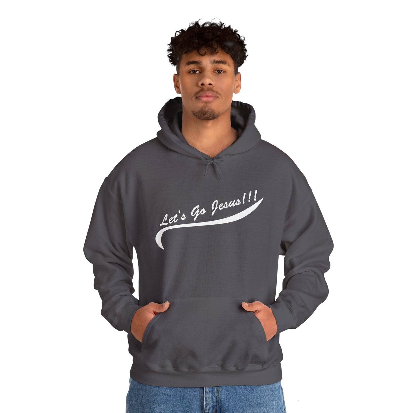 Let's Go Jesus - Unisex Heavy Blend™ Hooded Sweatshirt
