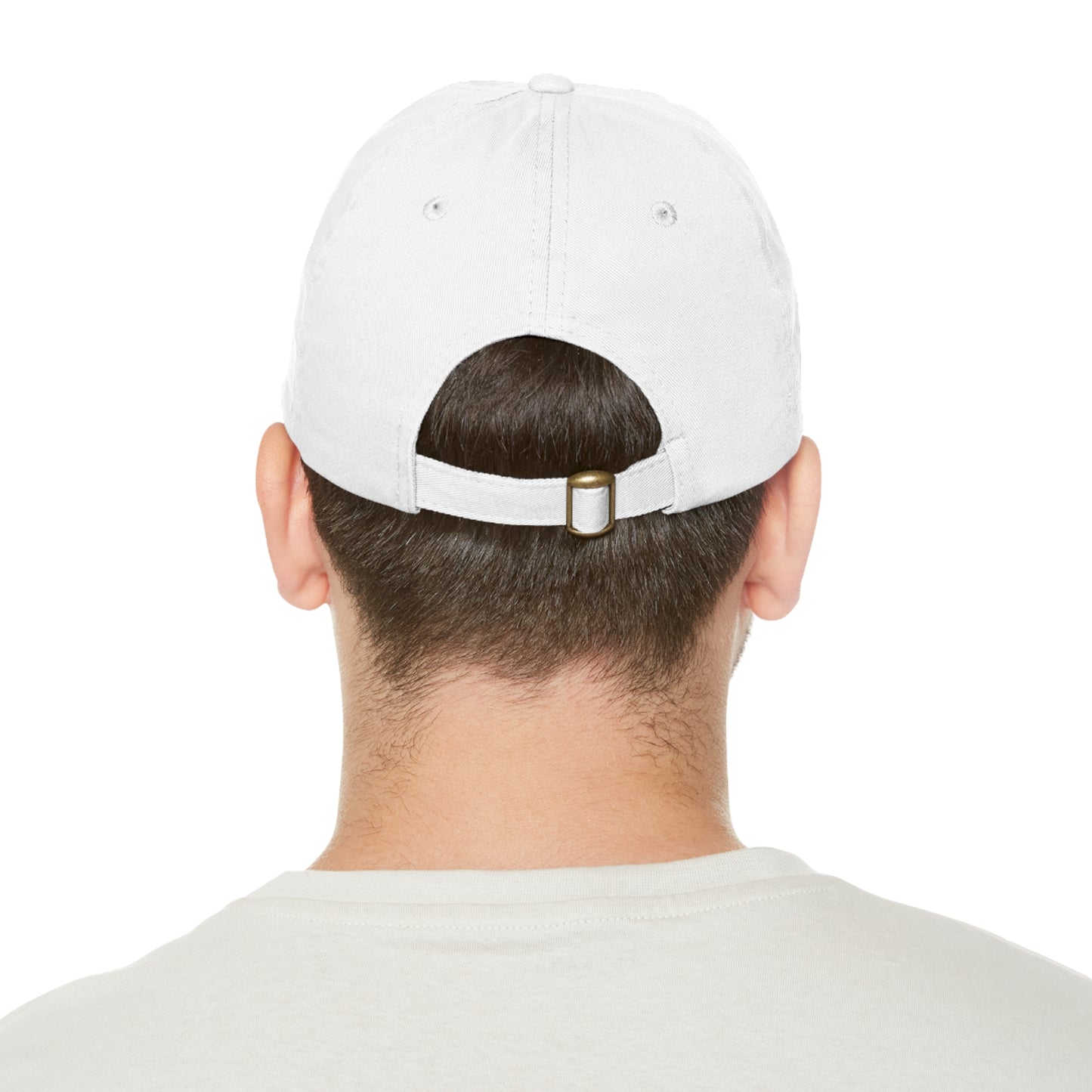 Brick University - Hat with Leather Patch (Round)