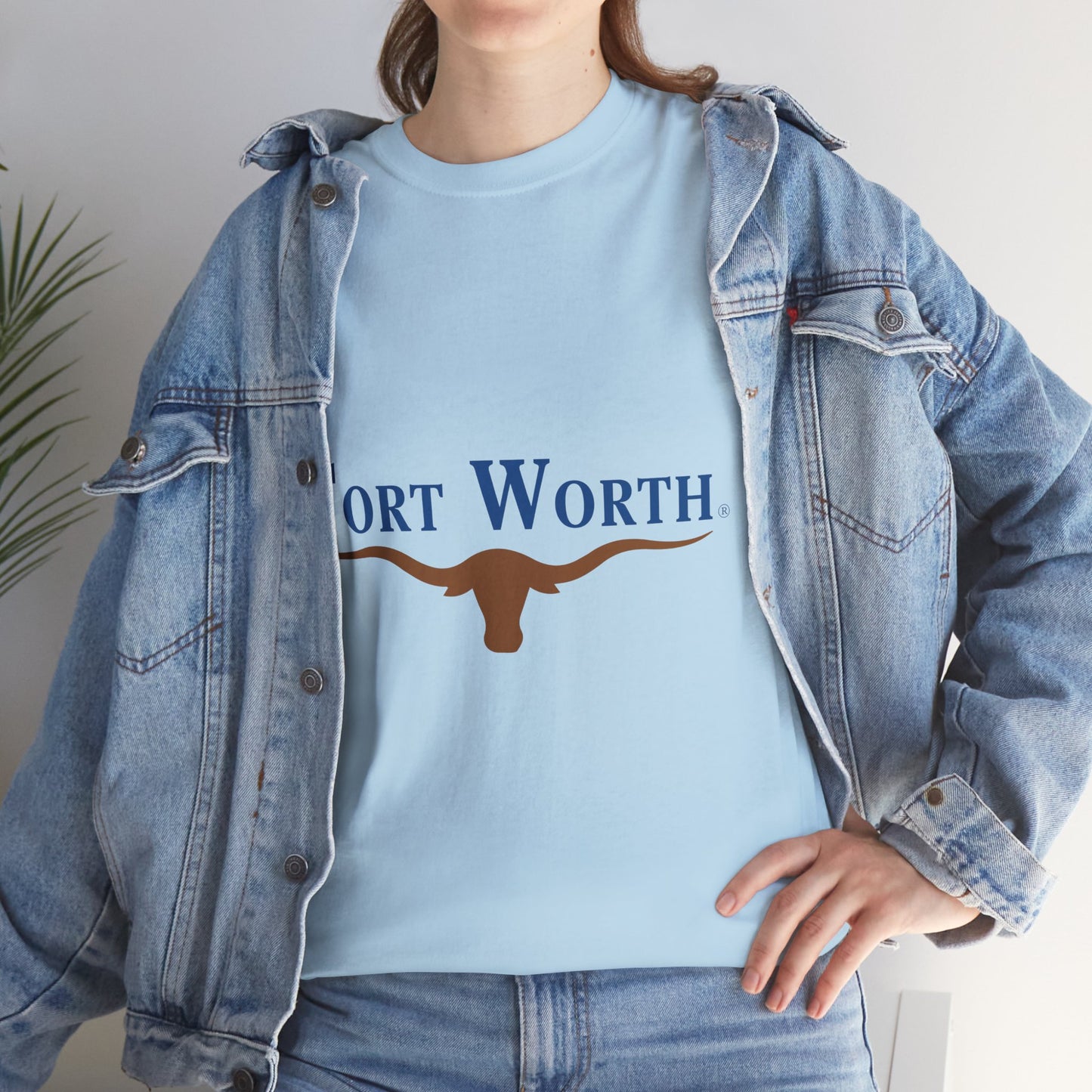 Fort Worth- Unisex Heavy Cotton Tee