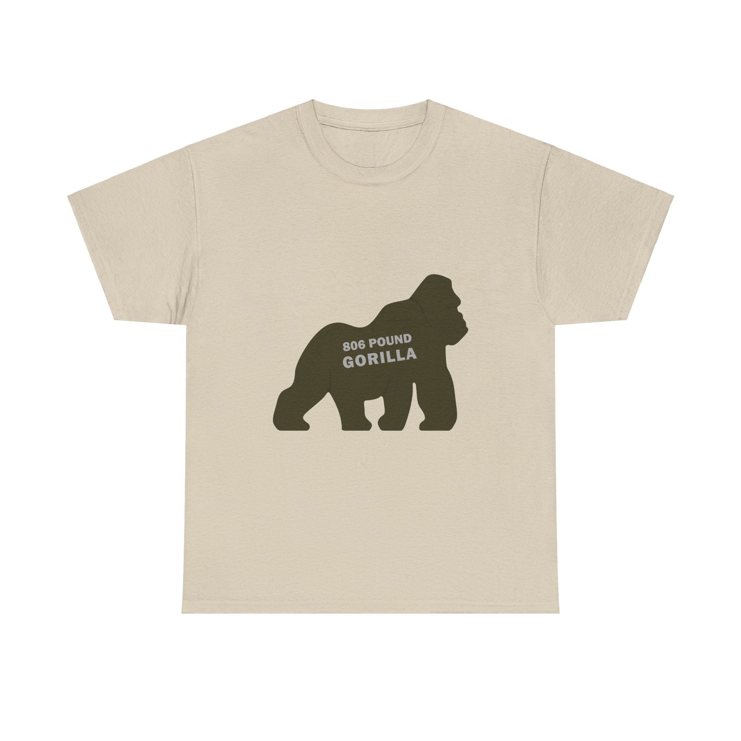 806 Pound Gorilla - Unisex Heavy Cotton Tee