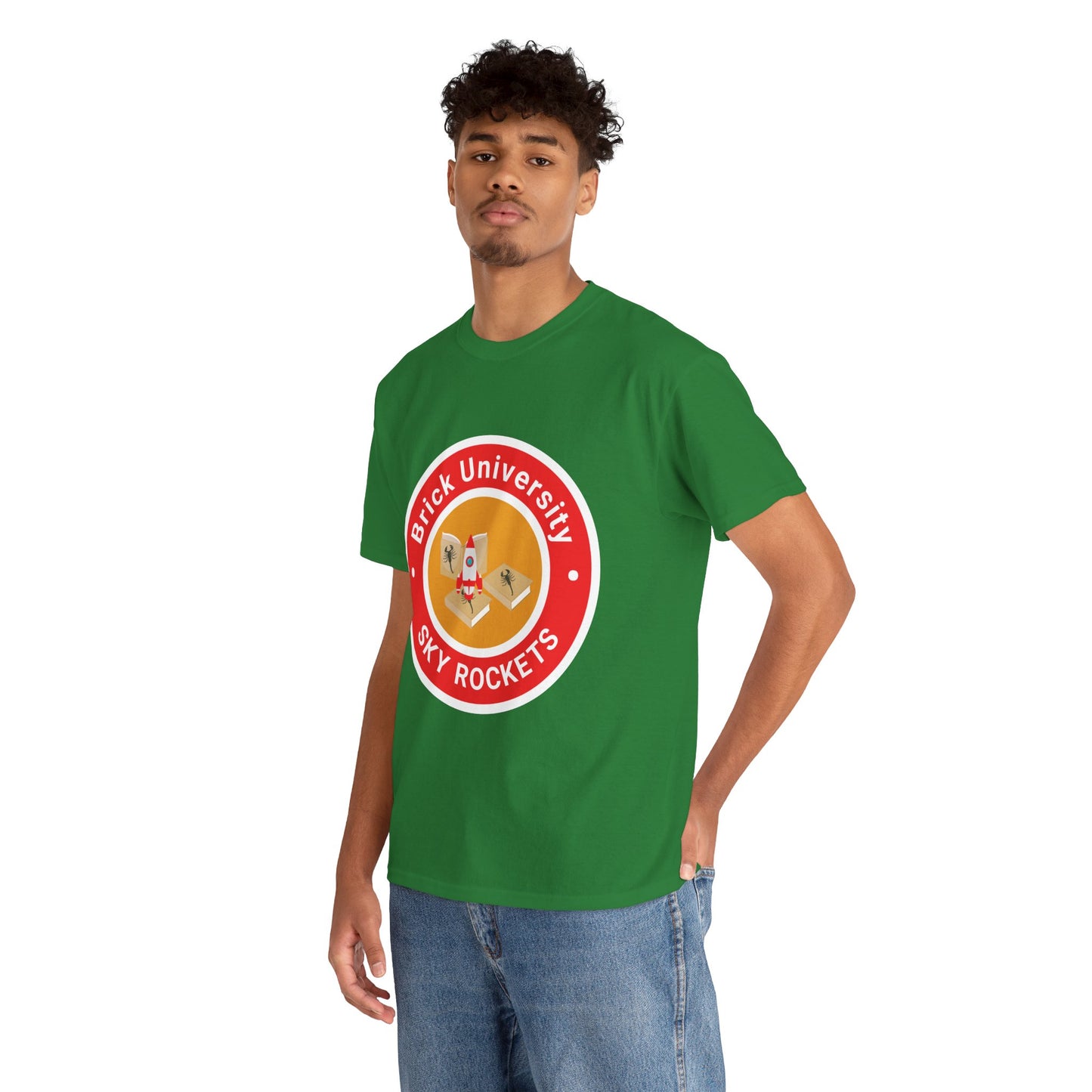 Brick University - Unisex Heavy Cotton Tee