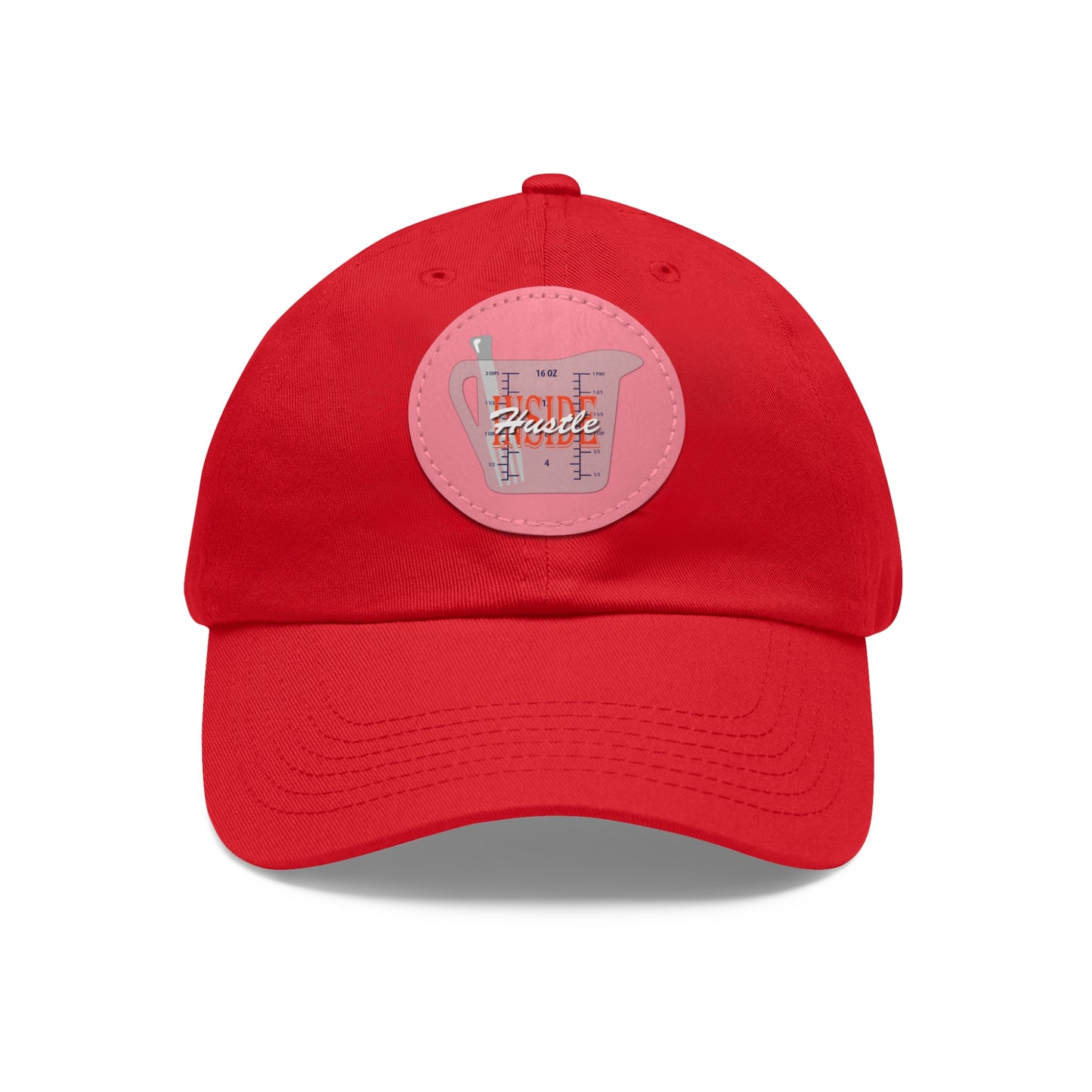 Inside Hustle - Hat with Leather Patch (Round)