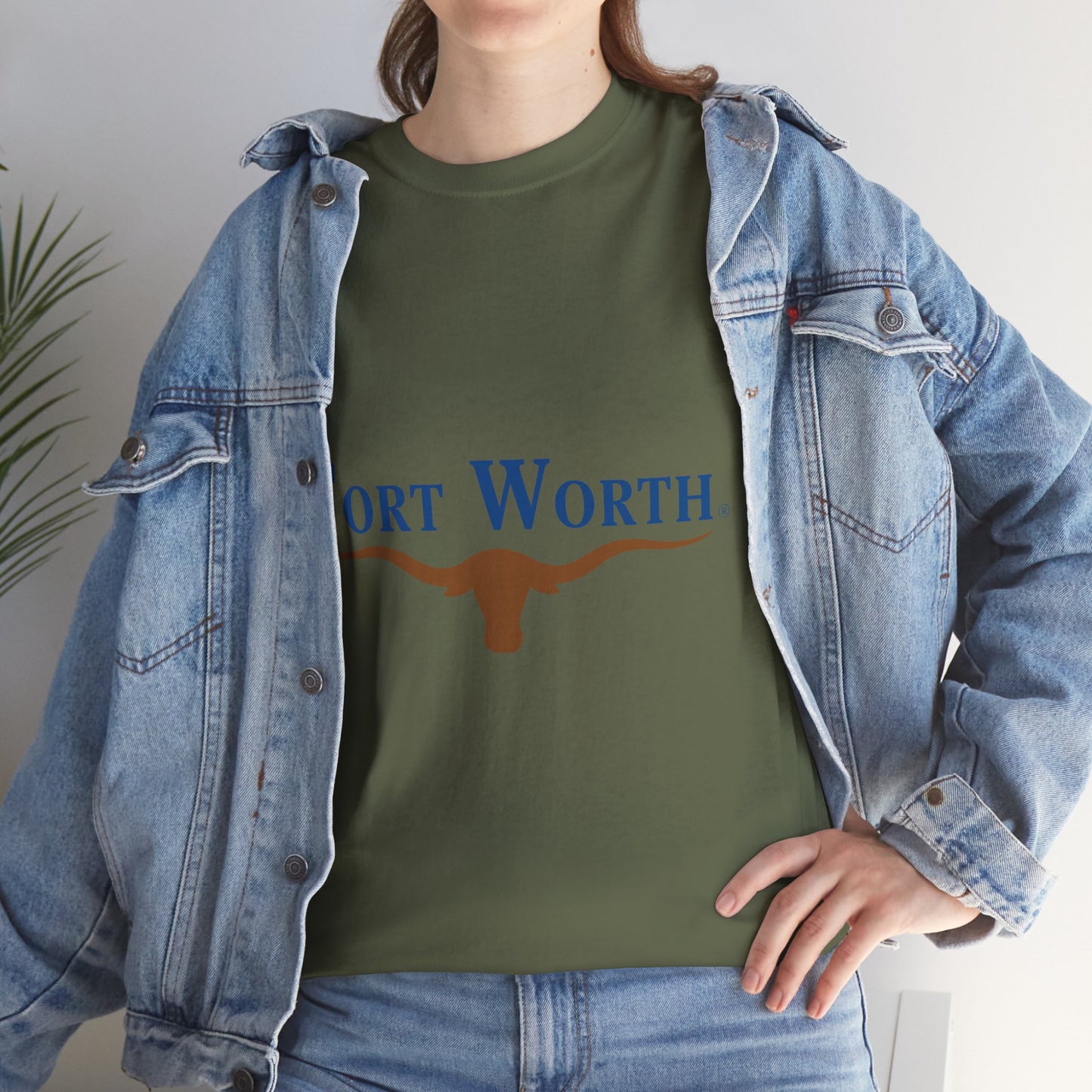 Fort Worth- Unisex Heavy Cotton Tee