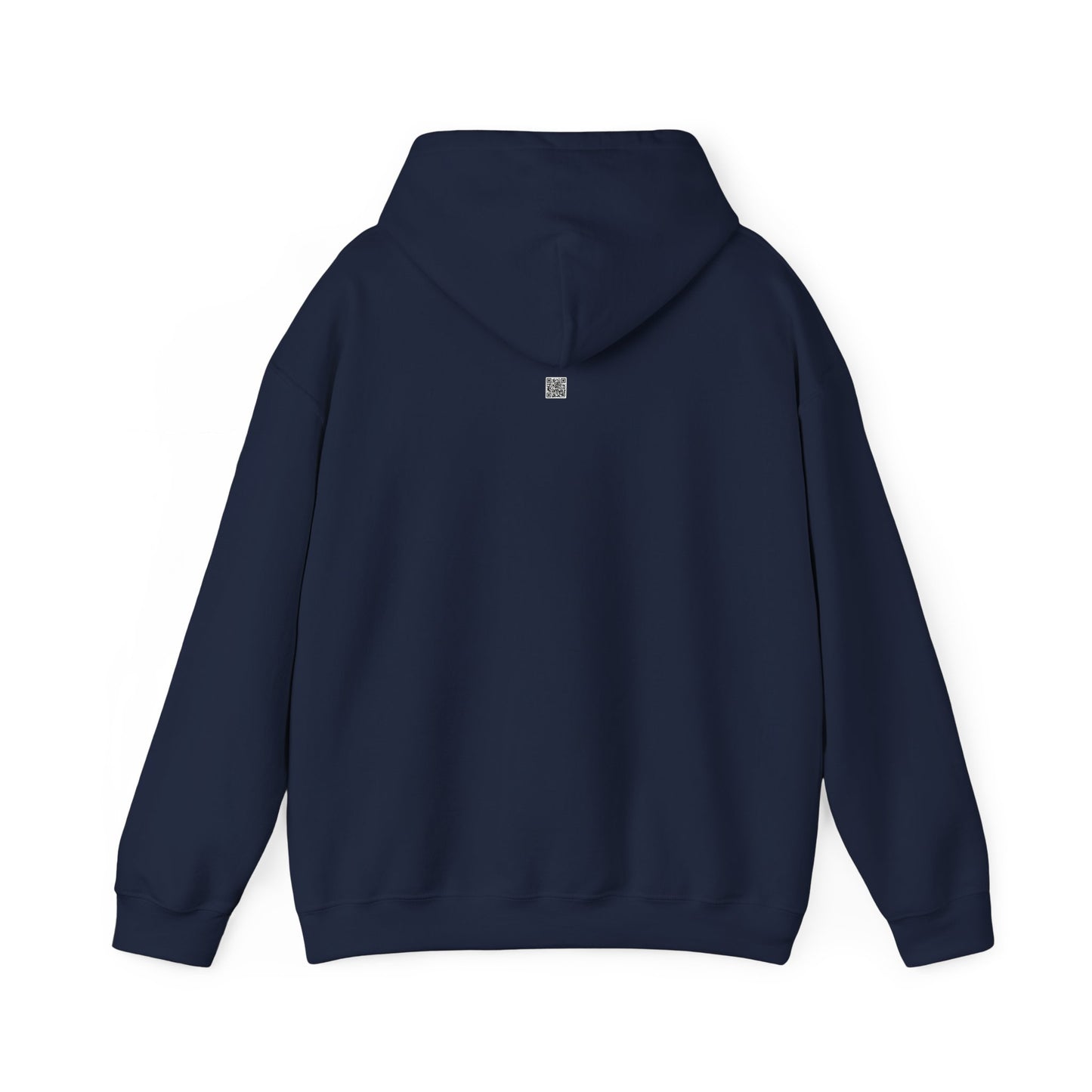 Brick University (Black Design Behind Bars) - Unisex Heavy Blend™ Hooded Sweatshirt