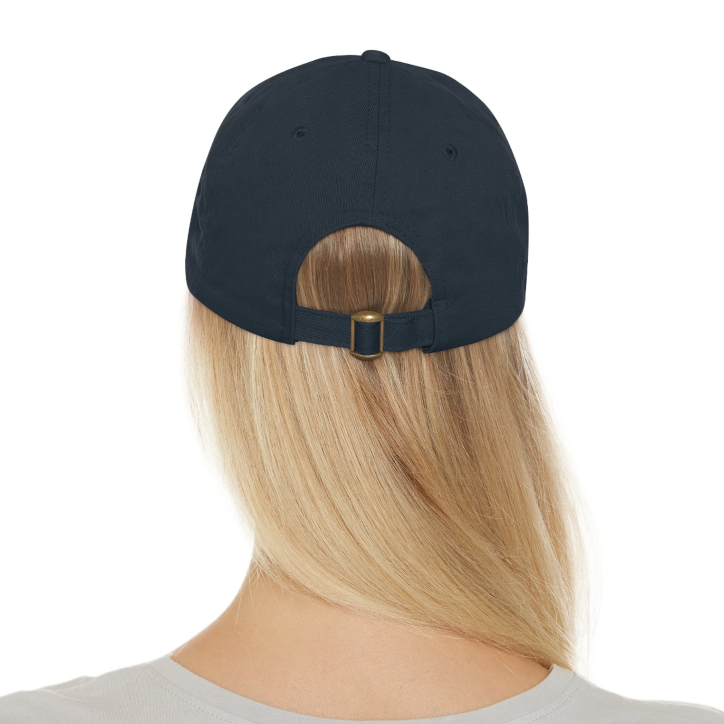 Brick University - Hat with Leather Patch (Round)
