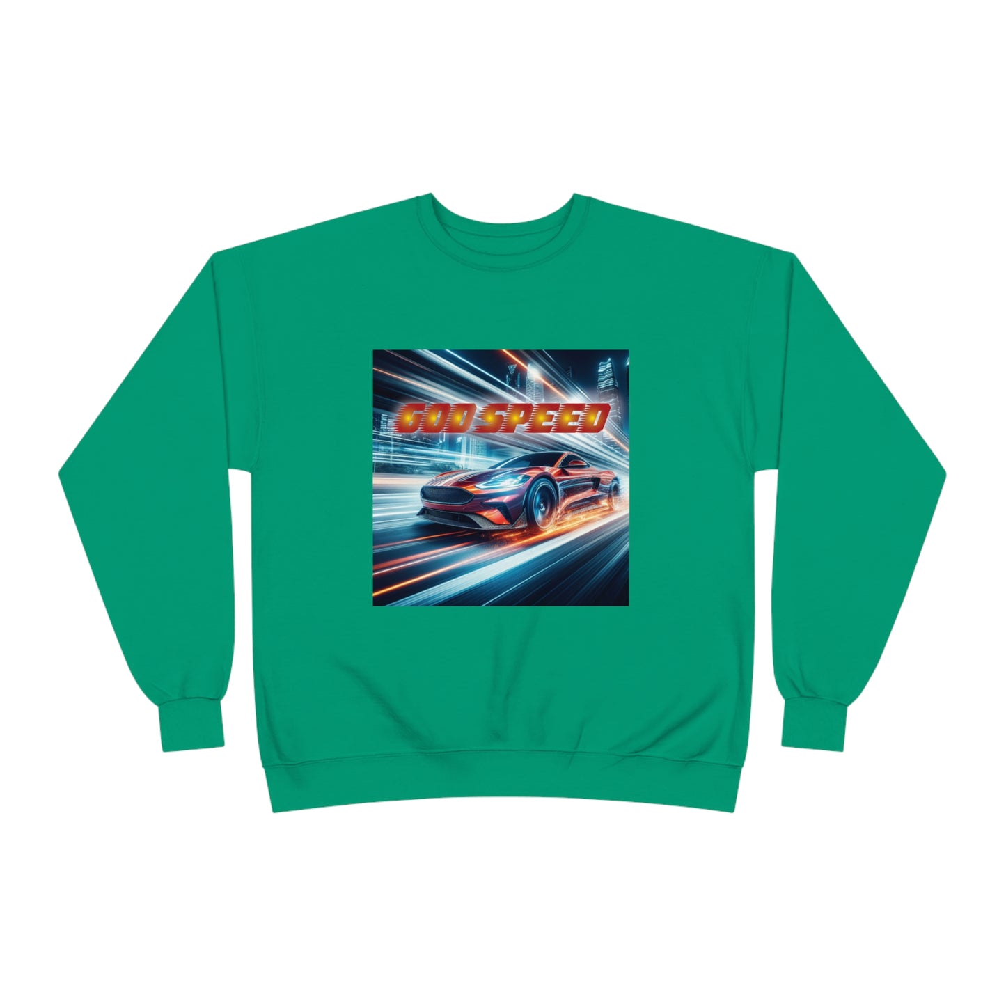 God Speed - Unisex EcoSmart® Crewneck Sweatshirt