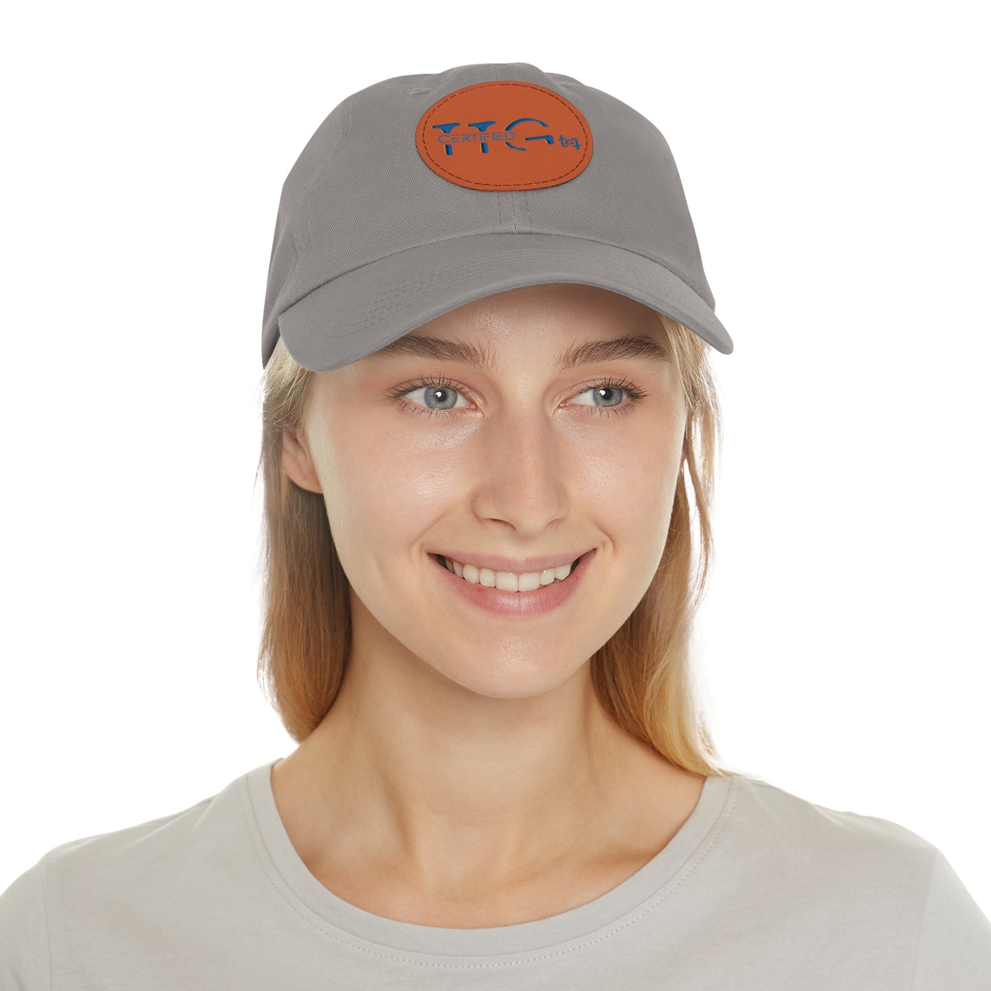 TTG Certified - Hat with Leather Patch (Round)