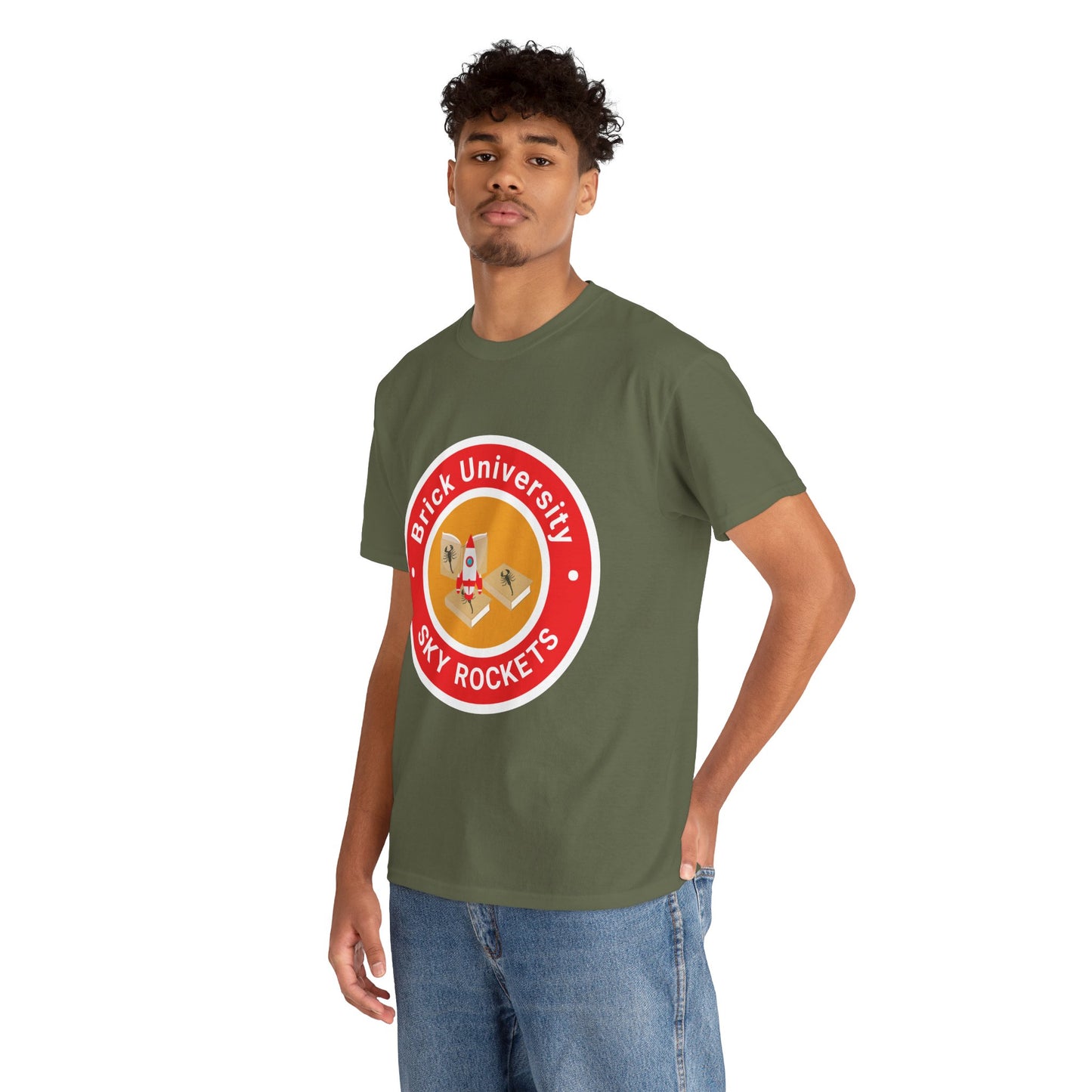 Brick University - Unisex Heavy Cotton Tee