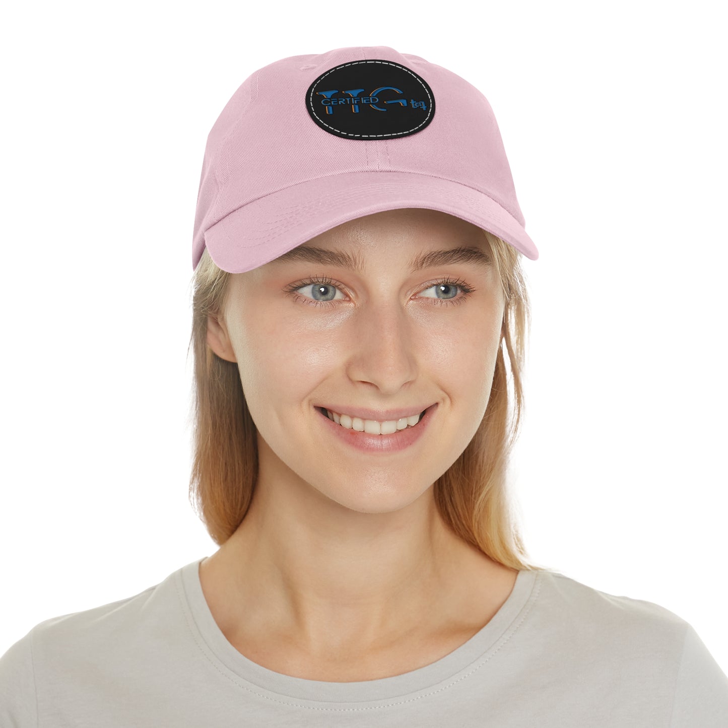 TTG Certified - Hat with Leather Patch (Round)