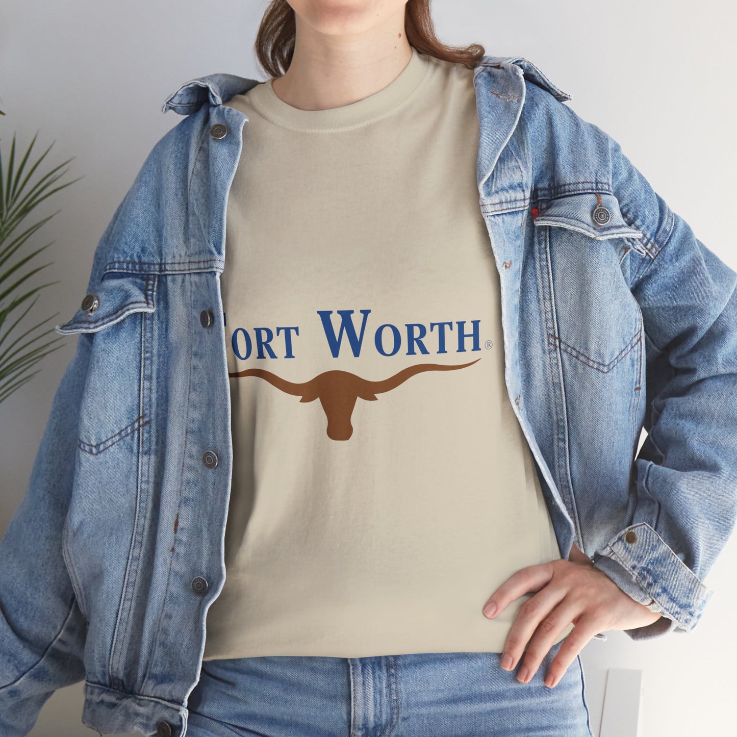 Fort Worth- Unisex Heavy Cotton Tee