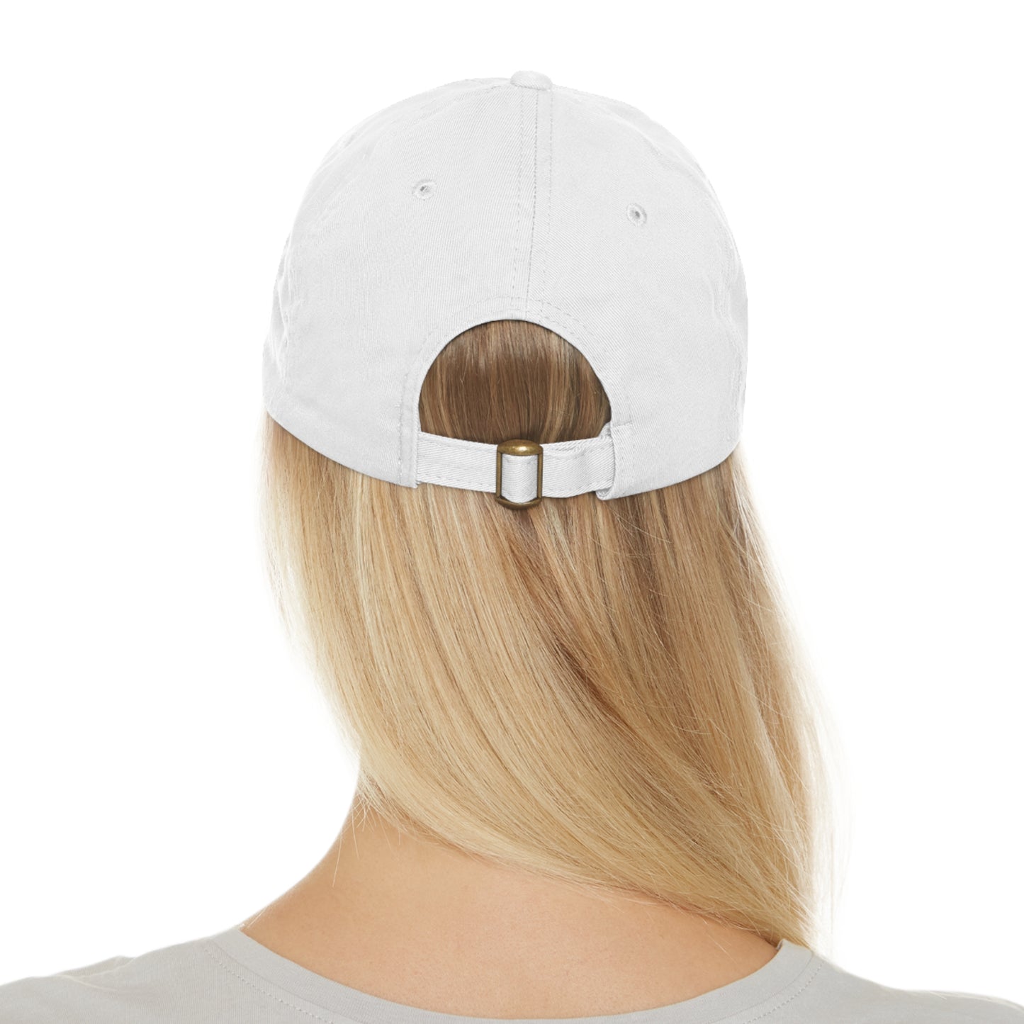 Brick University - Hat with Leather Patch (Round)
