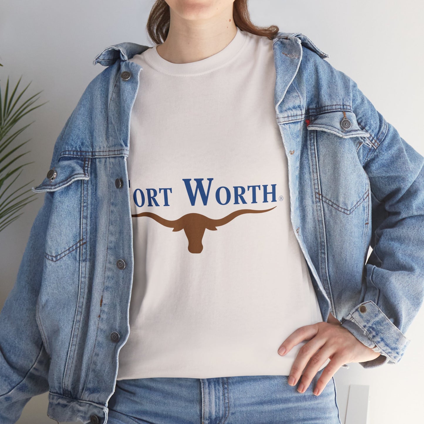 Fort Worth- Unisex Heavy Cotton Tee