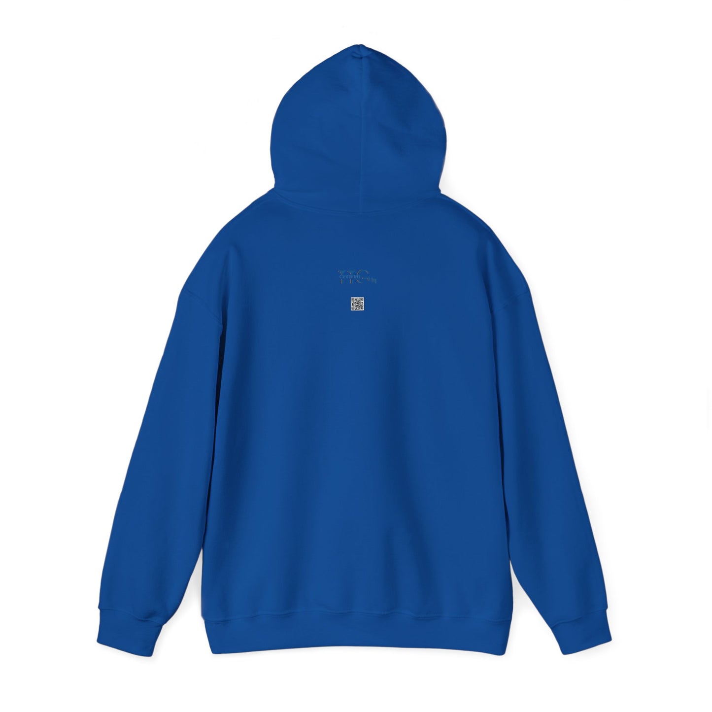 Brick University (Black Design Behind Bars) - Unisex Heavy Blend™ Hooded Sweatshirt