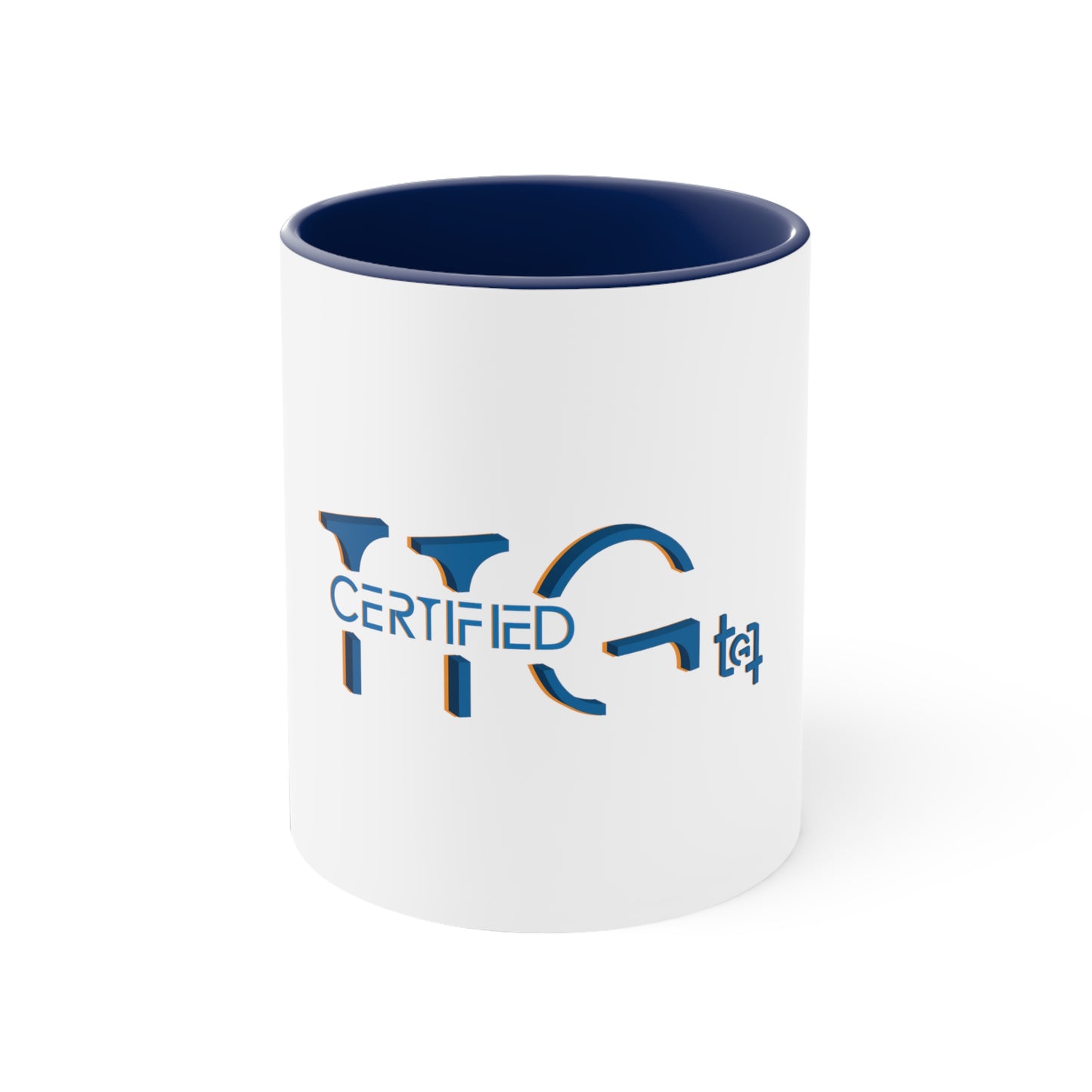 TTG Certified - Accent Coffee Mug, 11oz
