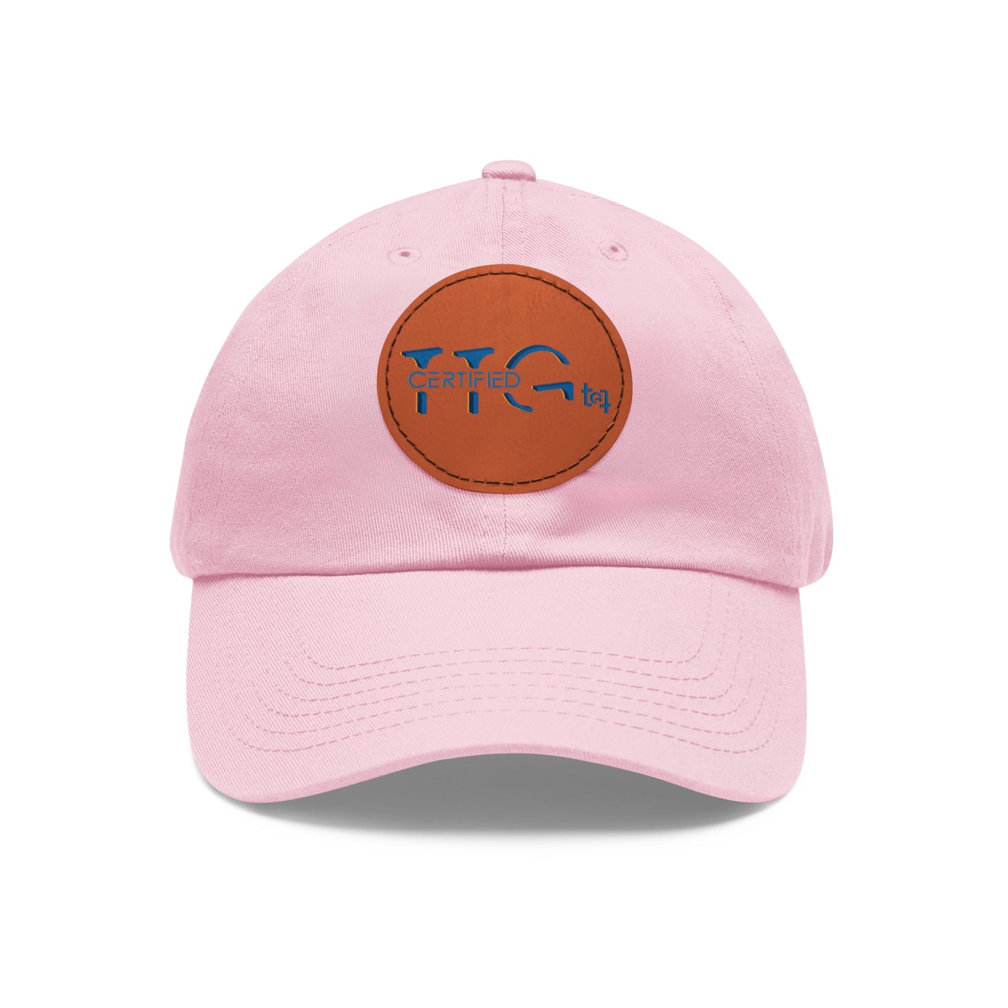 TTG Certified - Hat with Leather Patch (Round)