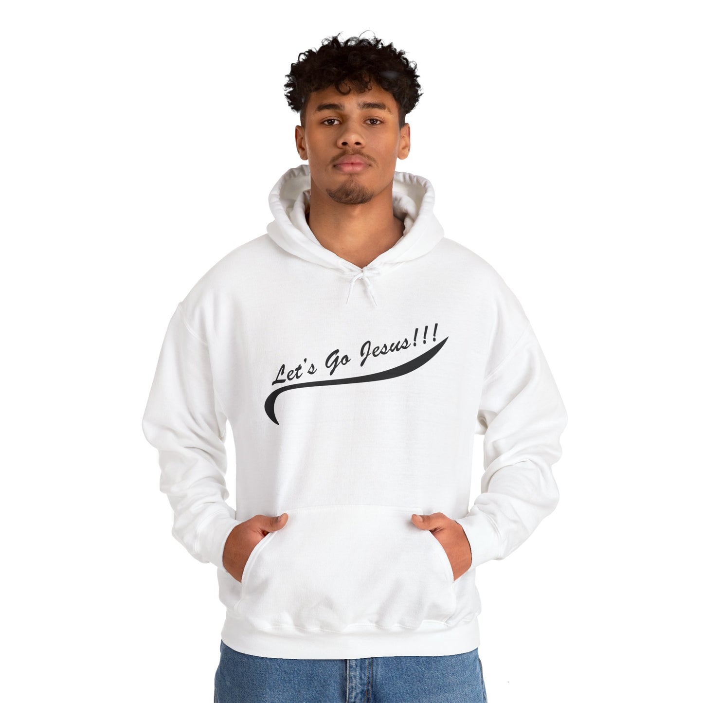 Let's Go Jesus - Unisex Heavy Blend™ Hooded Sweatshirt