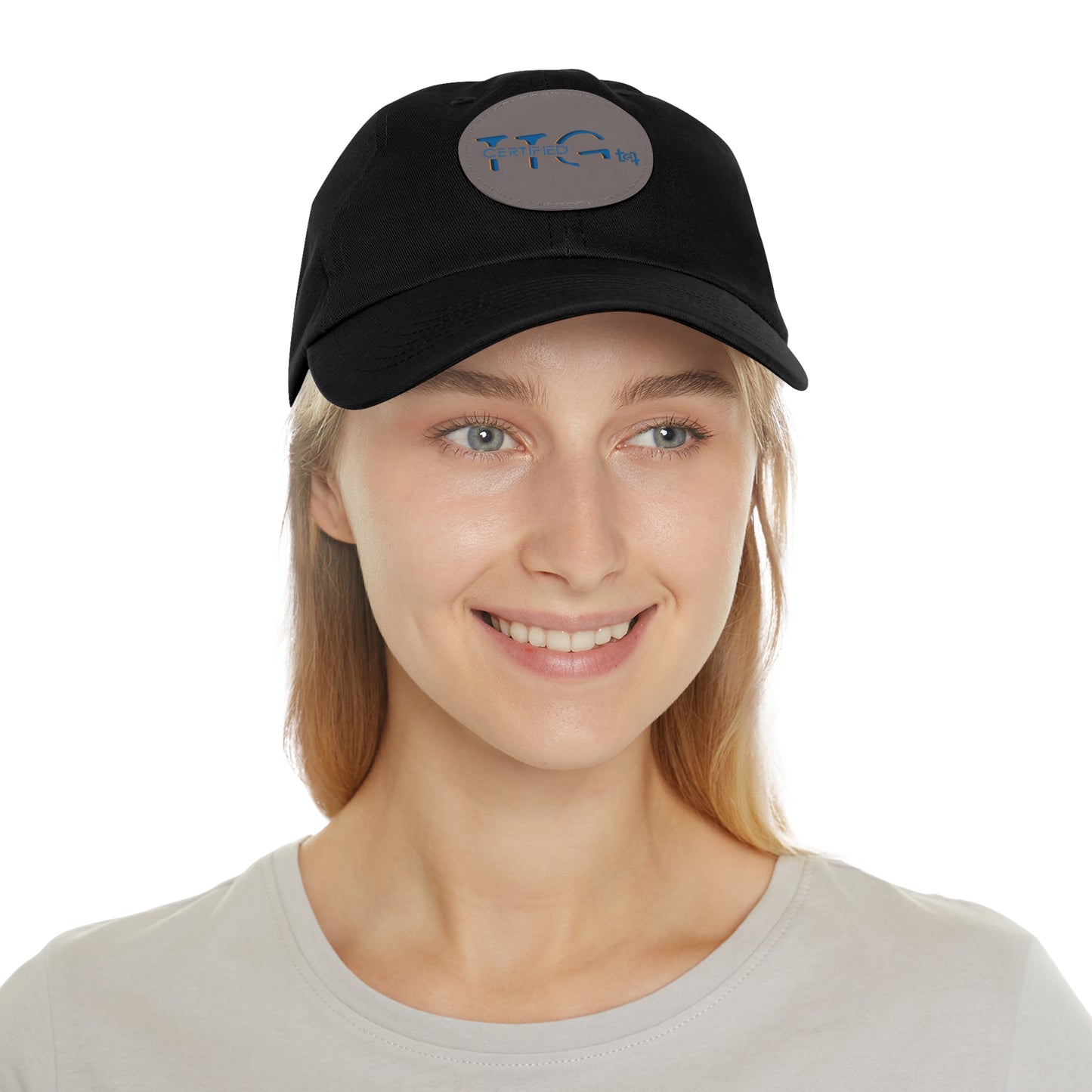 TTG Certified - Hat with Leather Patch (Round)