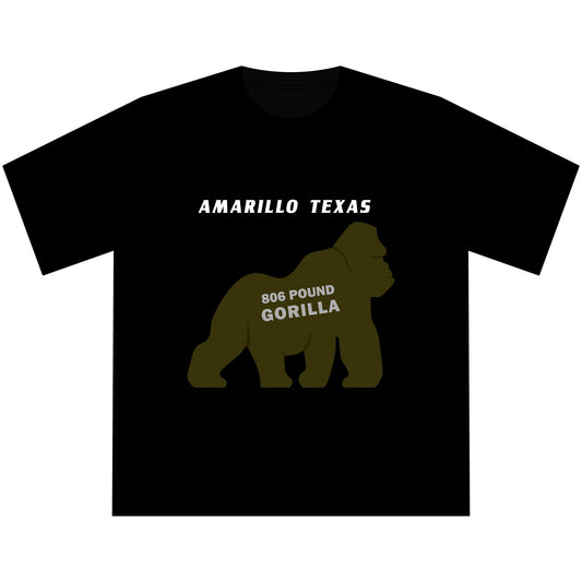 Amarillo Texas 806 Pound Gorilla - Heavyweight Tee