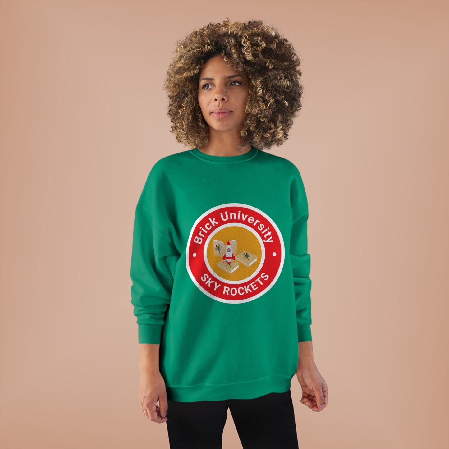 Brick University - Unisex EcoSmart® Crewneck Sweatshirt